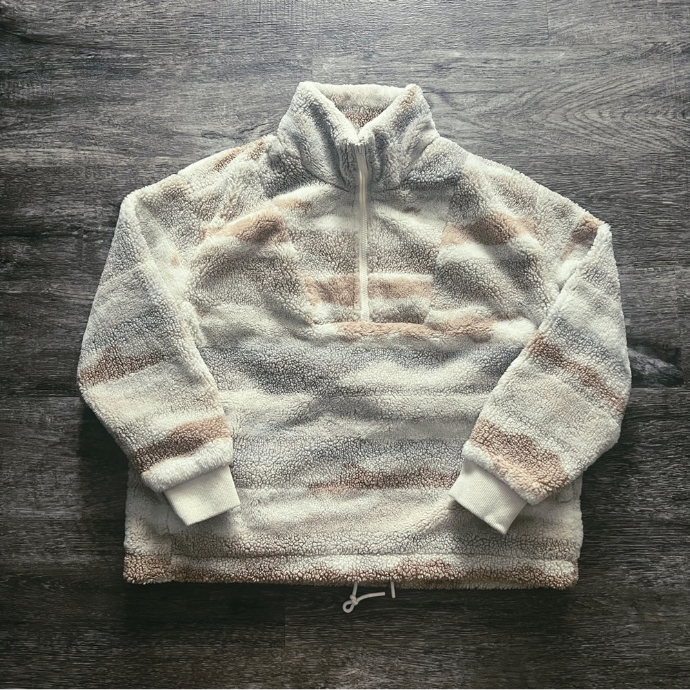 Cleo + Wolf Jacquard 1/4 Zip Pullover (worn 1x)